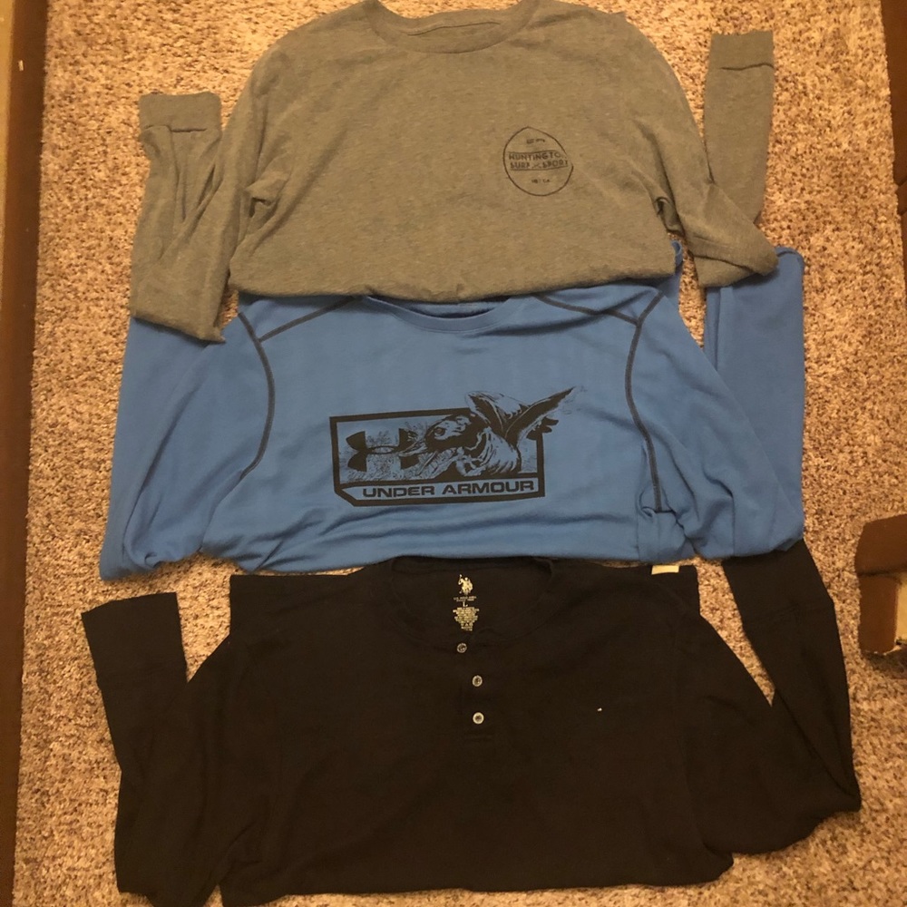 Lot of men’s long sleeve shirts Sz Large